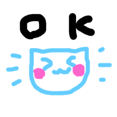 [LINEスタンプ] ねこ てがき
