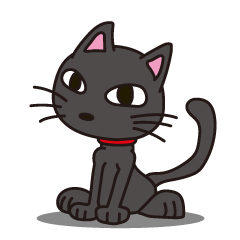 [LINEスタンプ] 黒猫のとても個人的なスタンプ