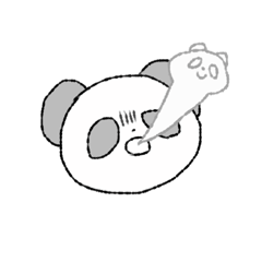 [LINEスタンプ] パンだ。 