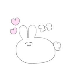 [LINEスタンプ] ～うさぎさんの日常～ 