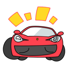 [LINEスタンプ] スーパーカースタンプ イタリア編 
