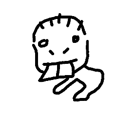 [LINEスタンプ] 出歯男
