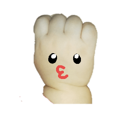 [LINEスタンプ] はんどちゃん