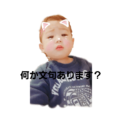 [LINEスタンプ] 我が家のチビ怪獣くん