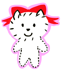[LINEスタンプ] しろちゃんの日常スタンプ