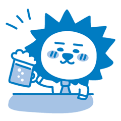 [LINEスタンプ] みちライオン