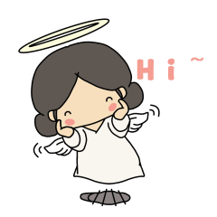 [LINEスタンプ] cuty angel