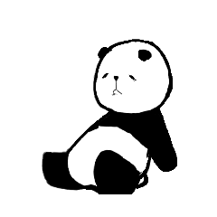 [LINEスタンプ] パンダ。。
