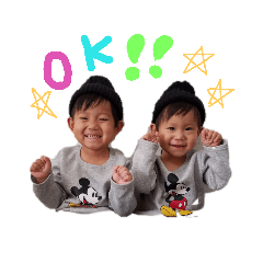 [LINEスタンプ] 悠＆翔