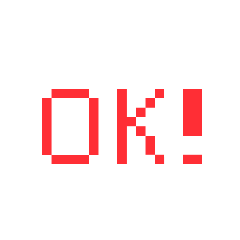 [LINEスタンプ] ドット文字