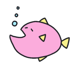 しゃくれたおさかなさんたち