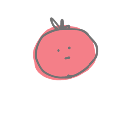 [LINEスタンプ] トマトのスタンプだよーの画像（メイン）