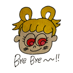 [LINEスタンプ] キューティクルガールズ