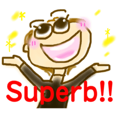 [LINEスタンプ] 英語でスタンプ♬
