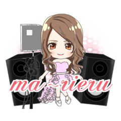 [LINEスタンプ] MARIERU〜