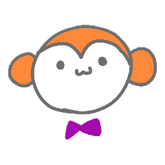 [LINEスタンプ] むらさきさるお 