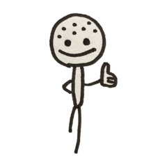 [LINEスタンプ] ぼうずくん.