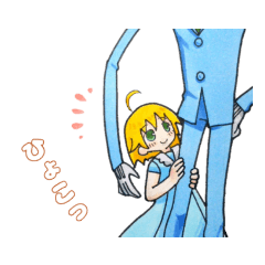 [LINEスタンプ] ネロとロジータ 日常編