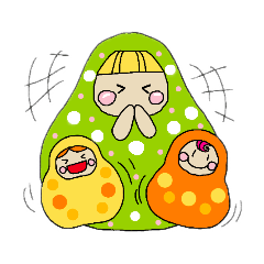[LINEスタンプ] okikoboちゃん