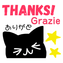 [LINEスタンプ] 英語＆日本語＆イタリア語スタンプ