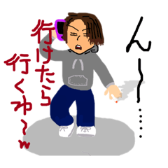 [LINEスタンプ] 愉快なキャラクターfriend