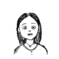 [LINEスタンプ] 心理カウンセラーにいそうな女の人