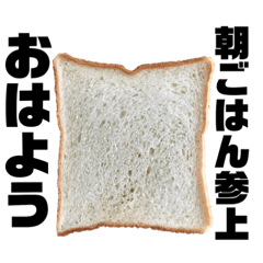 [LINEスタンプ] お喋り食パンの画像（メイン）