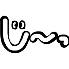 [LINEスタンプ] もじおばけちゃん