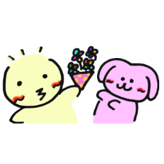 [LINEスタンプ] ぴぴまるとおいぴょん