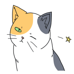 [LINEスタンプ] 表情の多い猫