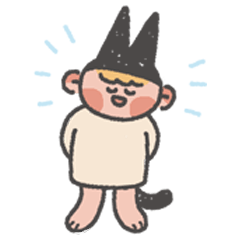 [LINEスタンプ] ゆにおくんとねこすけ
