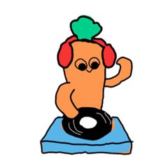 [LINEスタンプ] オレンジん