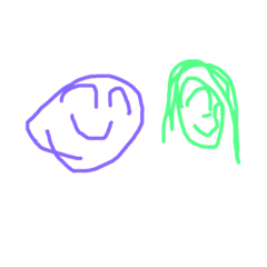 [LINEスタンプ] べーちゃんのお絵描き