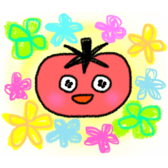 [LINEスタンプ] とまとちゃん《日常会話》