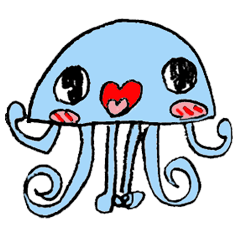 [LINEスタンプ] クラゲのクラナン"ゆるカワ"スタンプ 