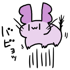 [LINEスタンプ] デグーのリトとカノ