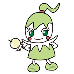 [LINEスタンプ] にんにくの妖精りっくちゃん2
