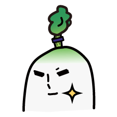 [LINEスタンプ] ダイコン丸スタンプ