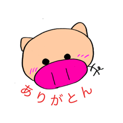 [LINEスタンプ] メゲないオジさんwithブタetc