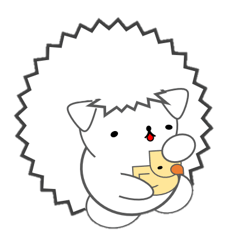 [LINEスタンプ] 今日のはりねずみ2