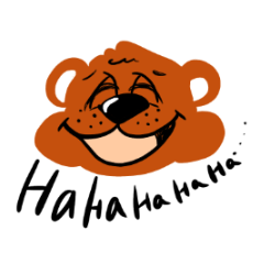 [LINEスタンプ] くま太郎とともだち