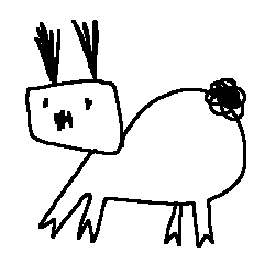 [LINEスタンプ] ギャーギャーアニマルズ