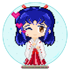[LINEスタンプ] ドット絵 カプセル トイ子ちゃん3