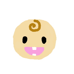 [LINEスタンプ] 歯が生えてきたあかちゃん