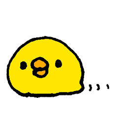 [LINEスタンプ] もっちりひよこの日常系スタンプ 