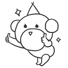 [LINEスタンプ] ちっちゃいじいちゃん