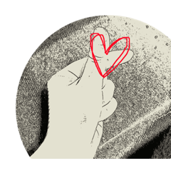 [LINEスタンプ] it's my hand！