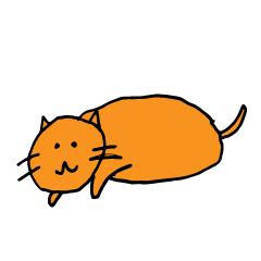 [LINEスタンプ] 可愛い猫 雑種
