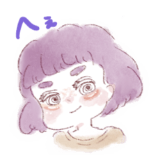 [LINEスタンプ] ゆるふわボブガール 2