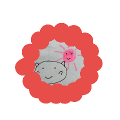 [LINEスタンプ] しろしろ 1